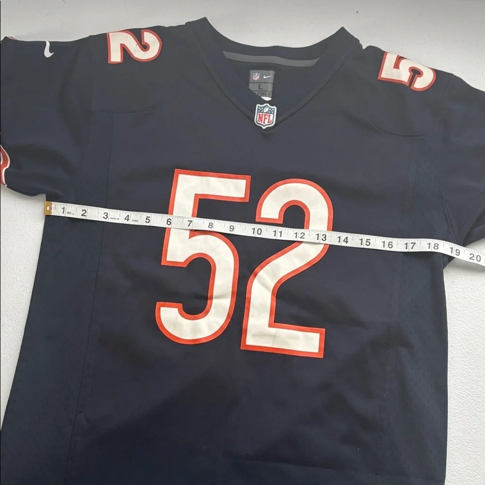 Nike NFL Chicago Bears Khalil Mack Jersey On‎ Field Navy Blue L